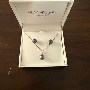 Pearl Jewelry Set